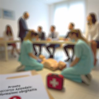 pronto soccorso aziendale: la formazione obbligatoria